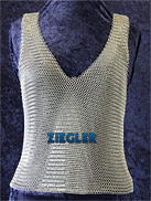 Metallgewebe Damentop