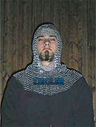 mittelalterliche Kettenhaube