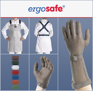 Pers�nliche Schutzausr�stungen aus Metallringgewebe von ergosafe