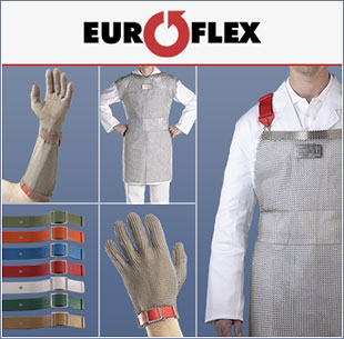 Pers�nliche Schutzausr�stungen aus Metallringgewebe von EUROFLEX
